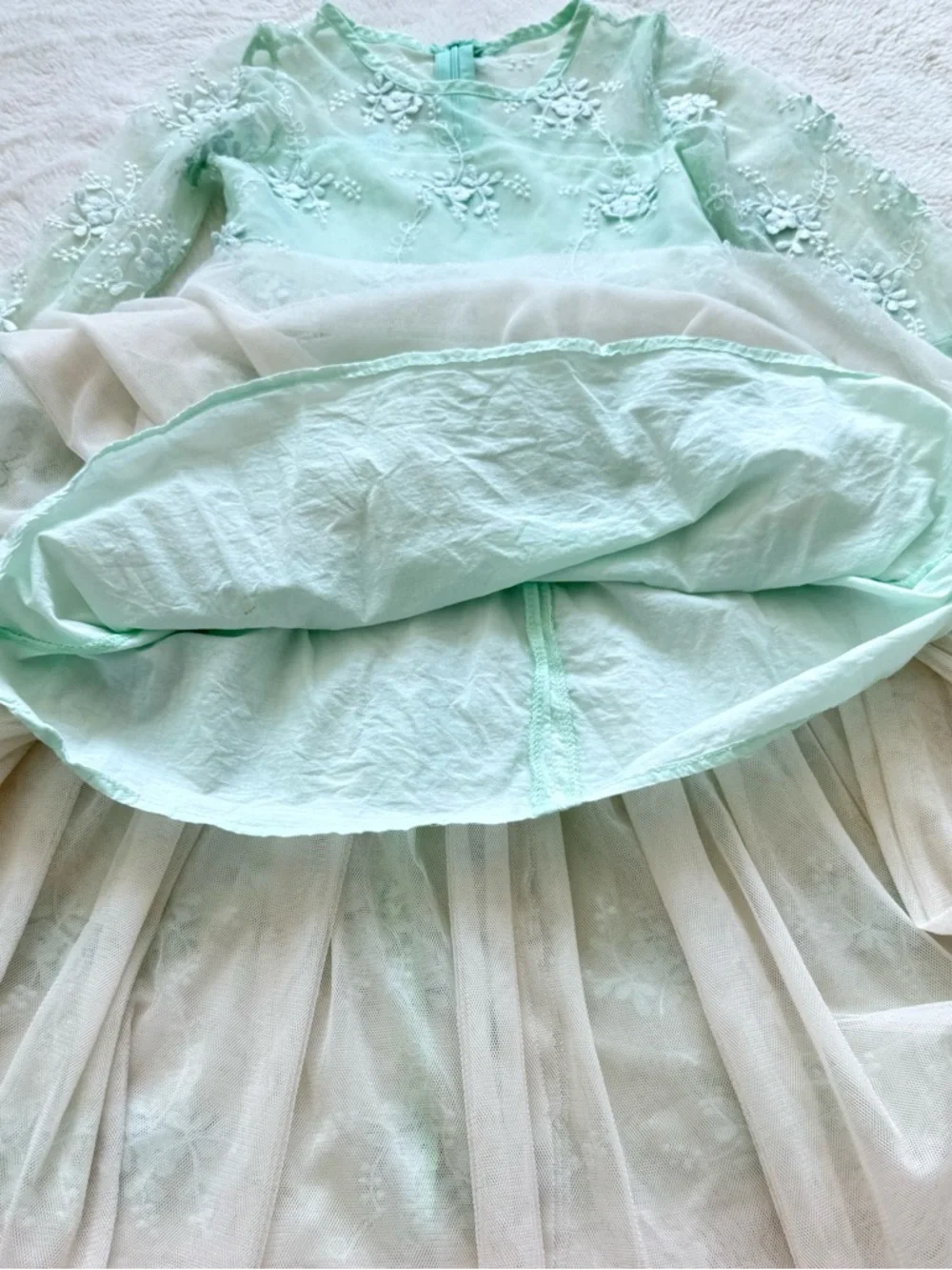 Just Couture girls dress with laces size 6 Y